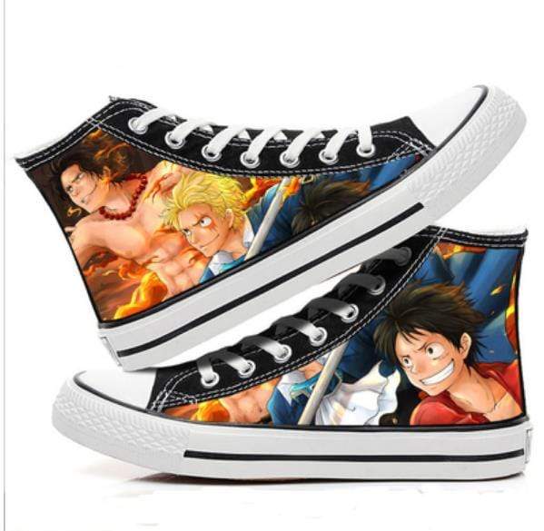 Chaussure One Piece Sabo Ace Et Luffy 44