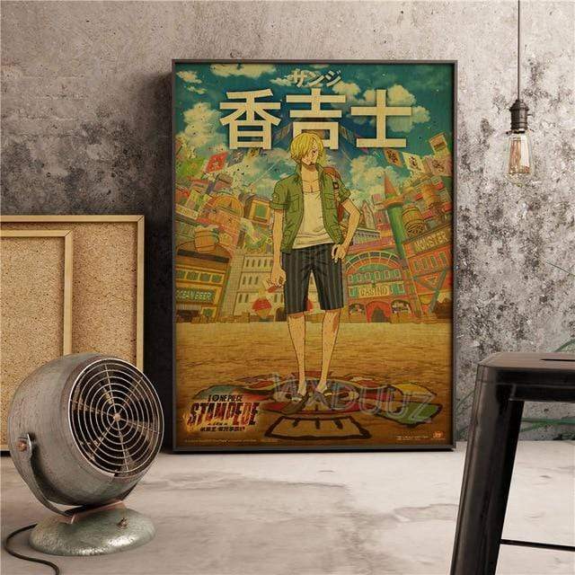 Poster One Piece Sanji 60 x 85 cm