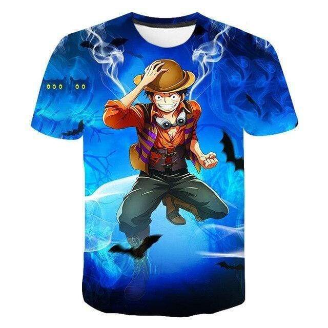 T Shirt One Piece Bat Luffy 4XL