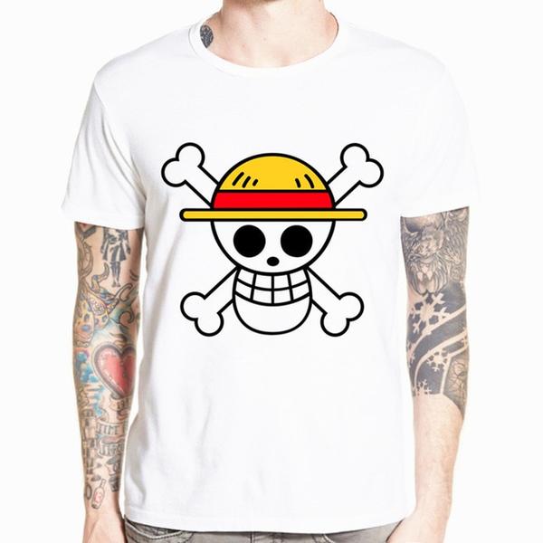 T-Shirt One Piece Logo Chapeau de Paille xxl