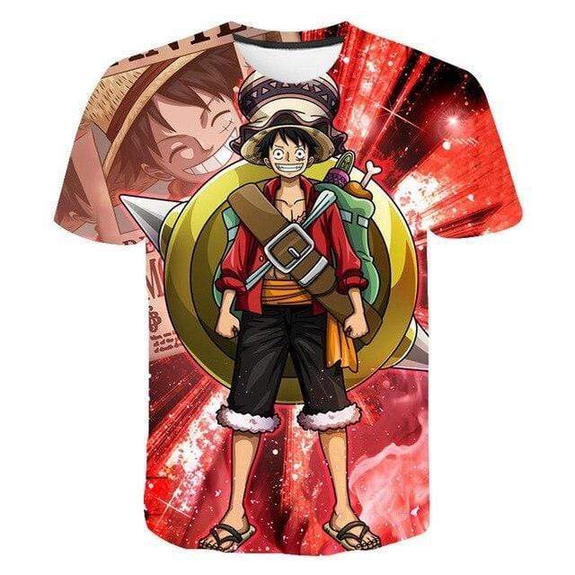 T Shirt One Piece Luffy Au Colisée 4XL