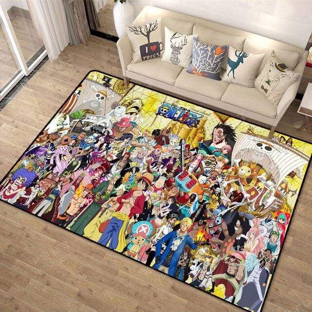 Tapis One Piece Tout Les Personnages 100x160cm