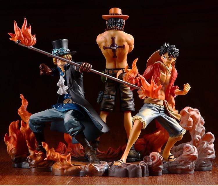 Figurine One Piece Ace Luffy Et Sabo 2