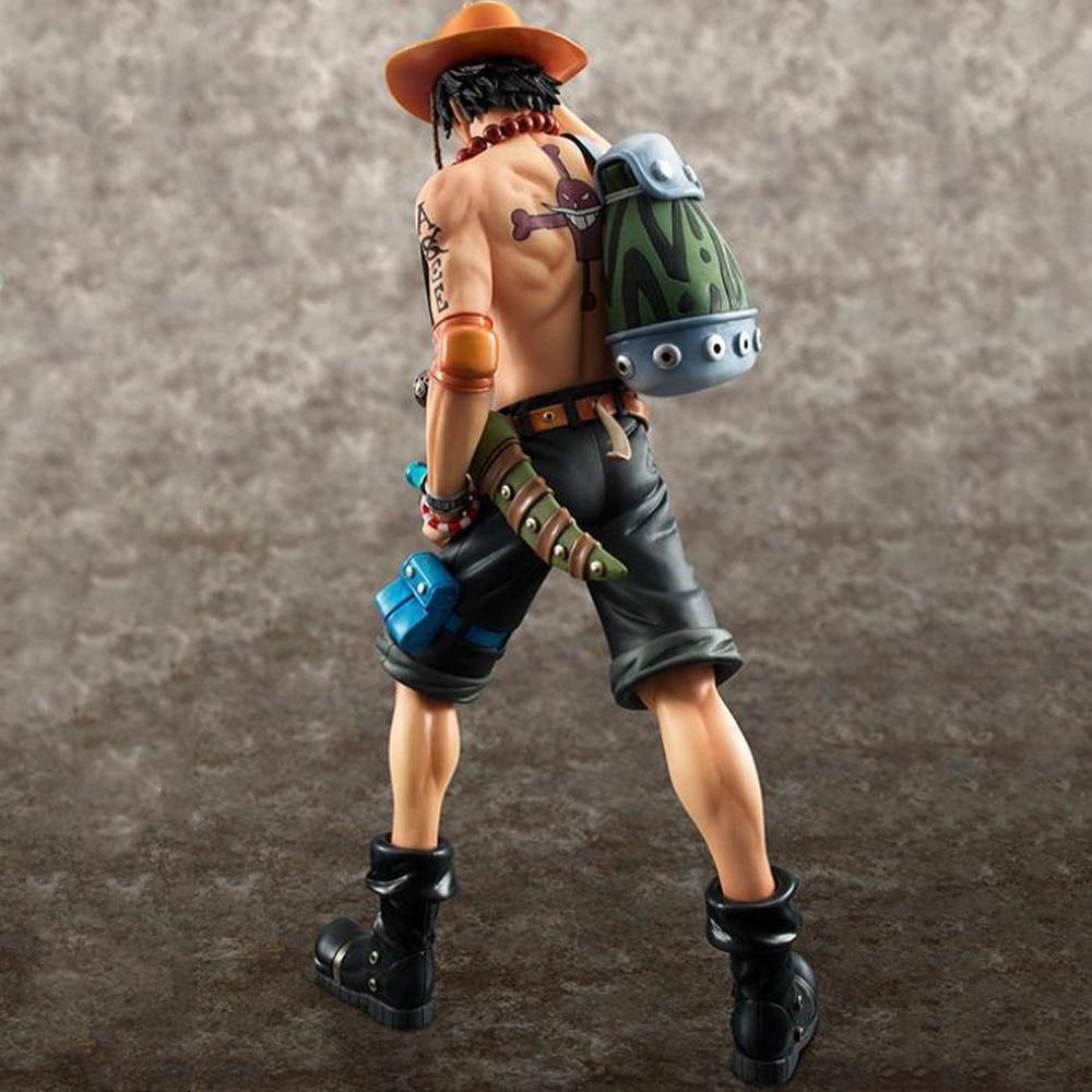 Figurine One Piece Ace Position interchangeable