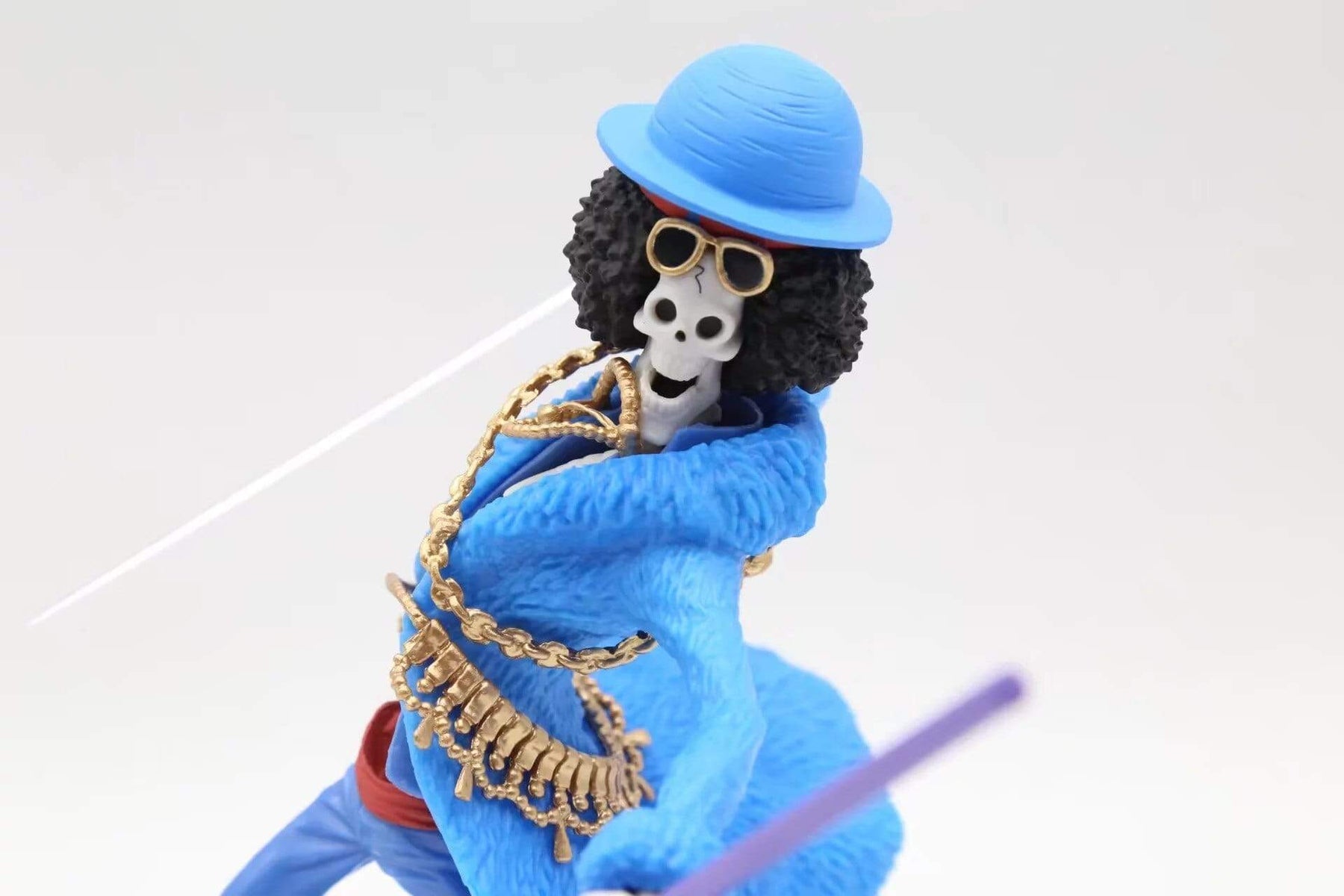 Figurine One Piece Brook Le Musicien En Bleu 3