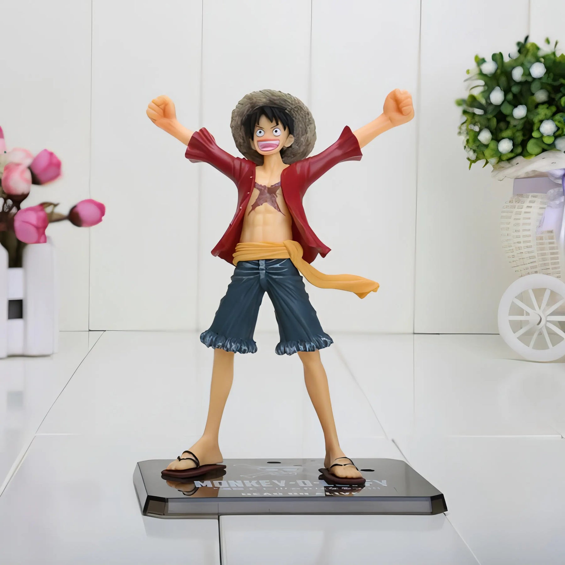 Figurine One Piece Dead or Alive Mugiwara No Luffy Et Sa Cicatrice