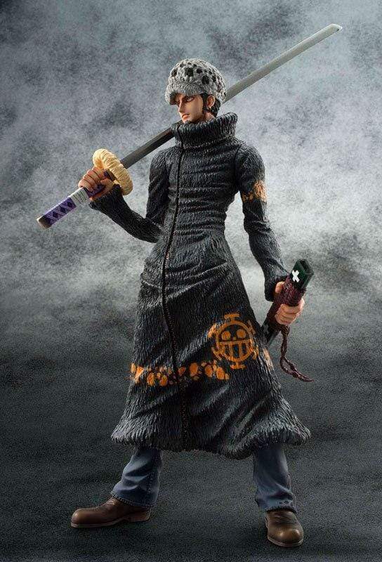 Figurine One Piece Law Position Interchangeable 5R