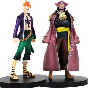 Lot De 2 Figurine One Piece Marco Et Gol D Roger