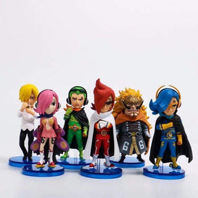 Lot De 6 Figurine One Piece La Famille Vinsmoke Le Germa 66