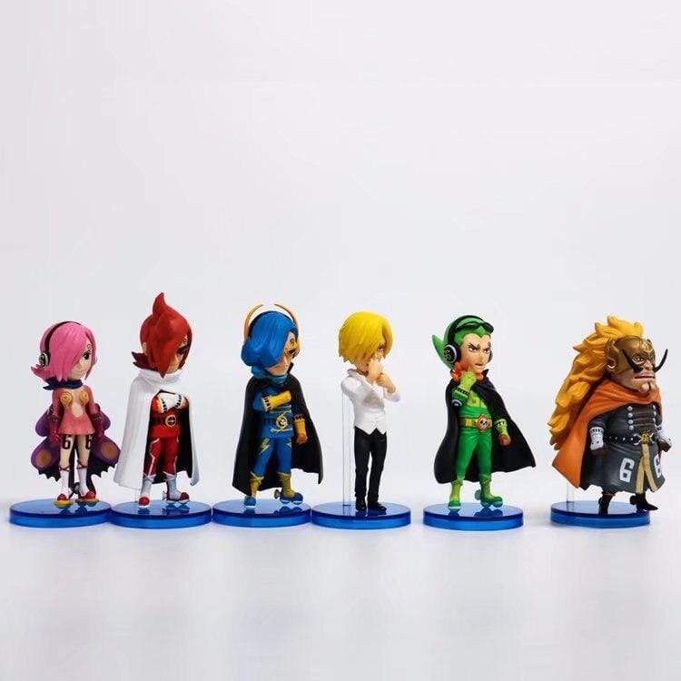 Lot De 6 Figurine One Piece La Famille Vinsmoke Le Germa 66
