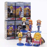 Lot De 6 Figurine One Piece Sanji Nami Et Les Minks