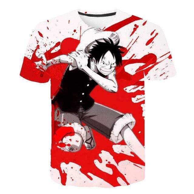One Piece T shirt Gomu Gomu Luffy 6XL