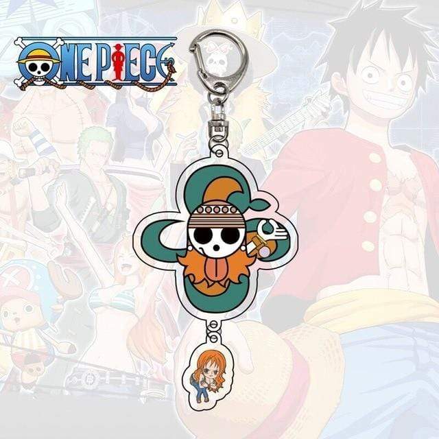 Porte Clef One Piece Symbole De Nami Default Title
