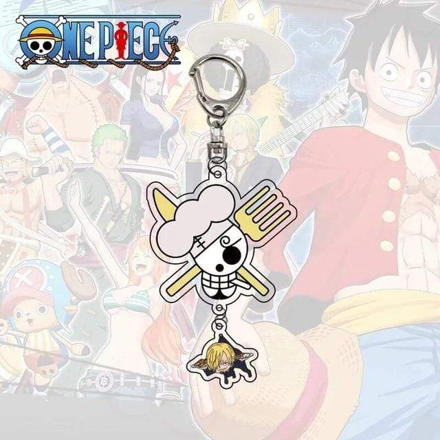 Porte Clef One Piece Symbole De Sanji Default Title