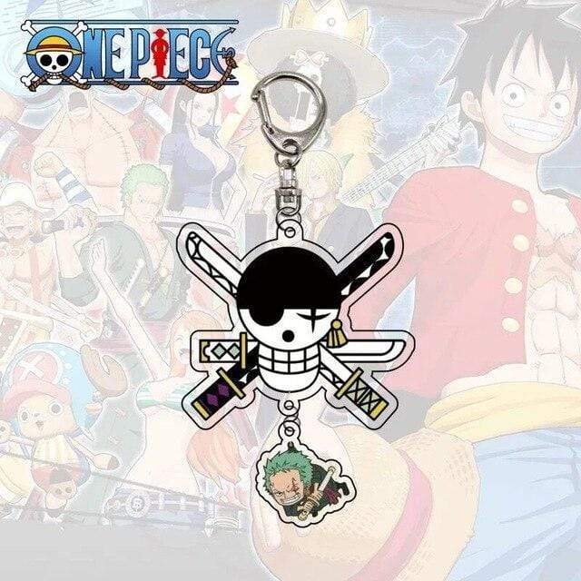 Porte Clef One Piece Symbole De Zoro Default Title