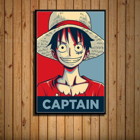 Poster One Piece Capitaine Monkey D Luffy 60 x 85 cm