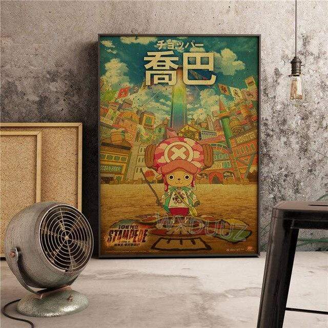Poster One Piece Docteur Tony Tony Chopper 60 x 85 cm