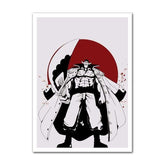 Poster One Piece Edward Newgate Et La Lune De Sang 60x80cm