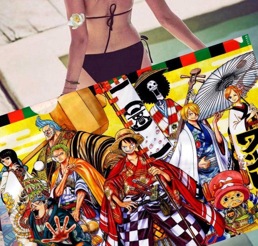 Serviette One Piece Wano Kuni 50x100cm
