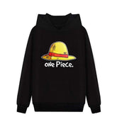 Sweat One Piece Chapeau de Paille Noir 4XL