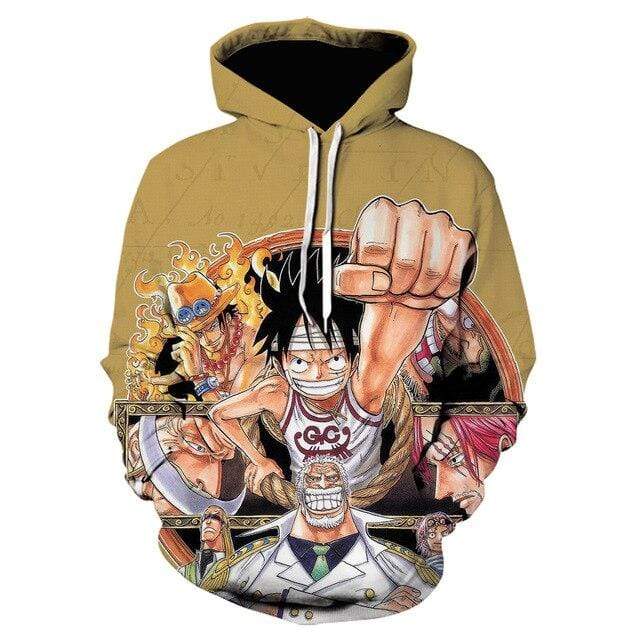 Sweatshirt One Piece Marineford 5XL