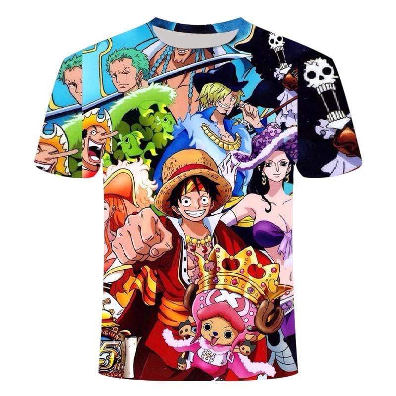 T Shirt One Piece 20ème Anniversaire XL