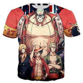 T Shirt One Piece Franky Et Ses Nakama 7XL