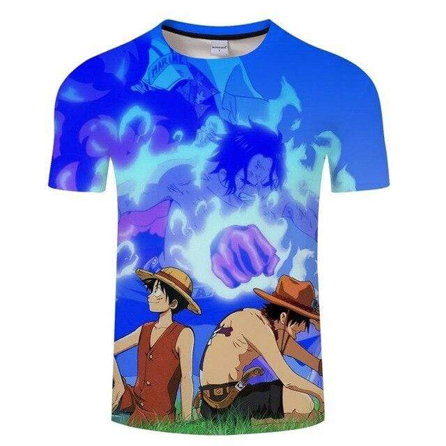 T-Shirt One Piece La Mort d'Un Grand Frère Ace 5XL