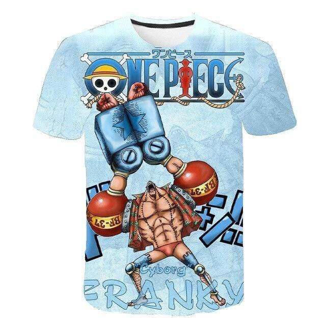T-Shirt One Piece Le Cyborg Franky 4XL