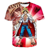 T Shirt One Piece Le Roi Luffy 4XL