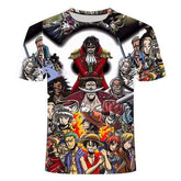 T Shirt One Piece Les Plus Grand Pirates Du Monde 6XL