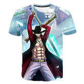 T-Shirt One Piece Mihawk Oeil de Faucon 4XL