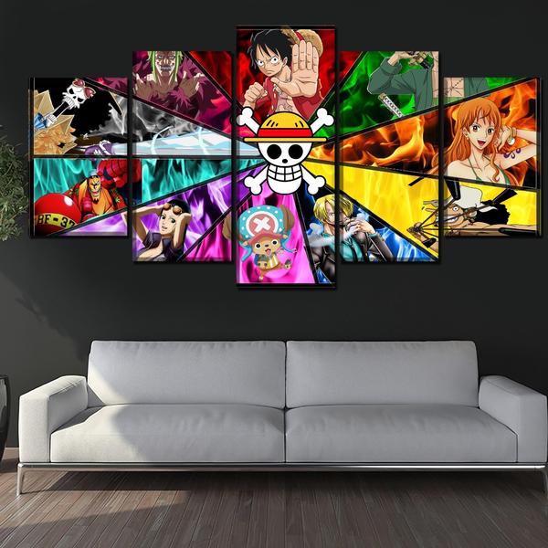 Tableau One Piece Art XL Avec Cadre
