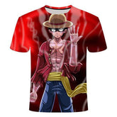 T-shirt One Piece Mugiwara no Luffy Gear Second