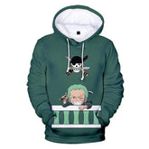 Sweatshirt One Piece Cute Roronoa