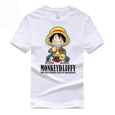 T Shirt One Piece Kawaii Luffy